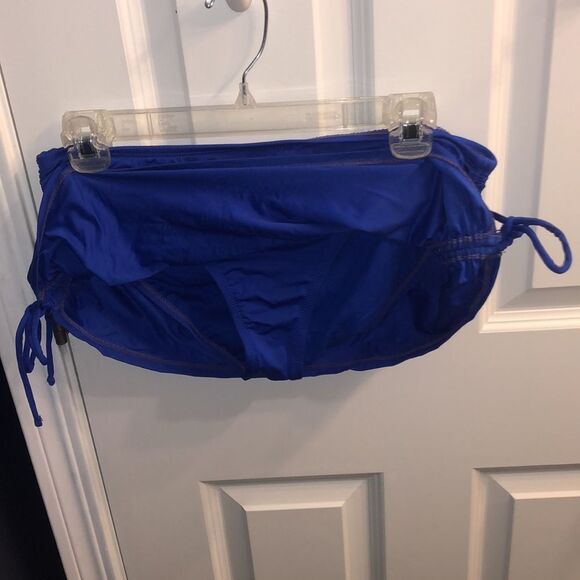 Women’s Blue Swim Skirt - Picture 3 of 3